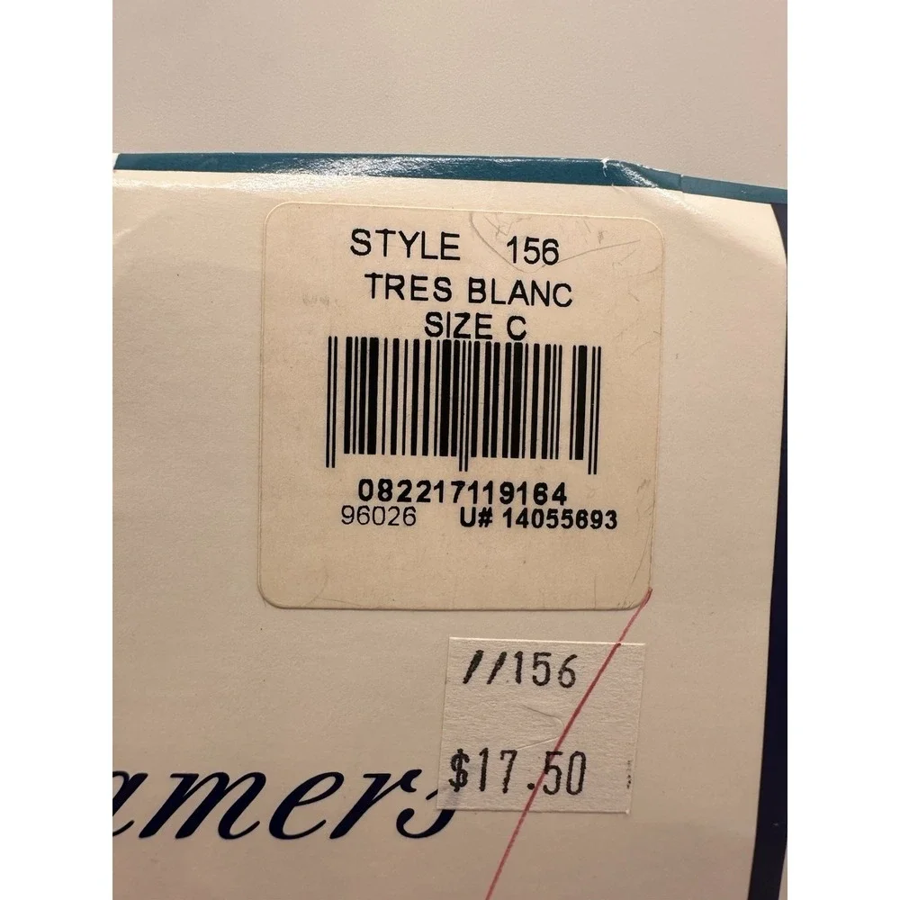 Vintage Givenchy‎ Body Gleamers Control Top Pantyhose White Size C 20 Denier NOS